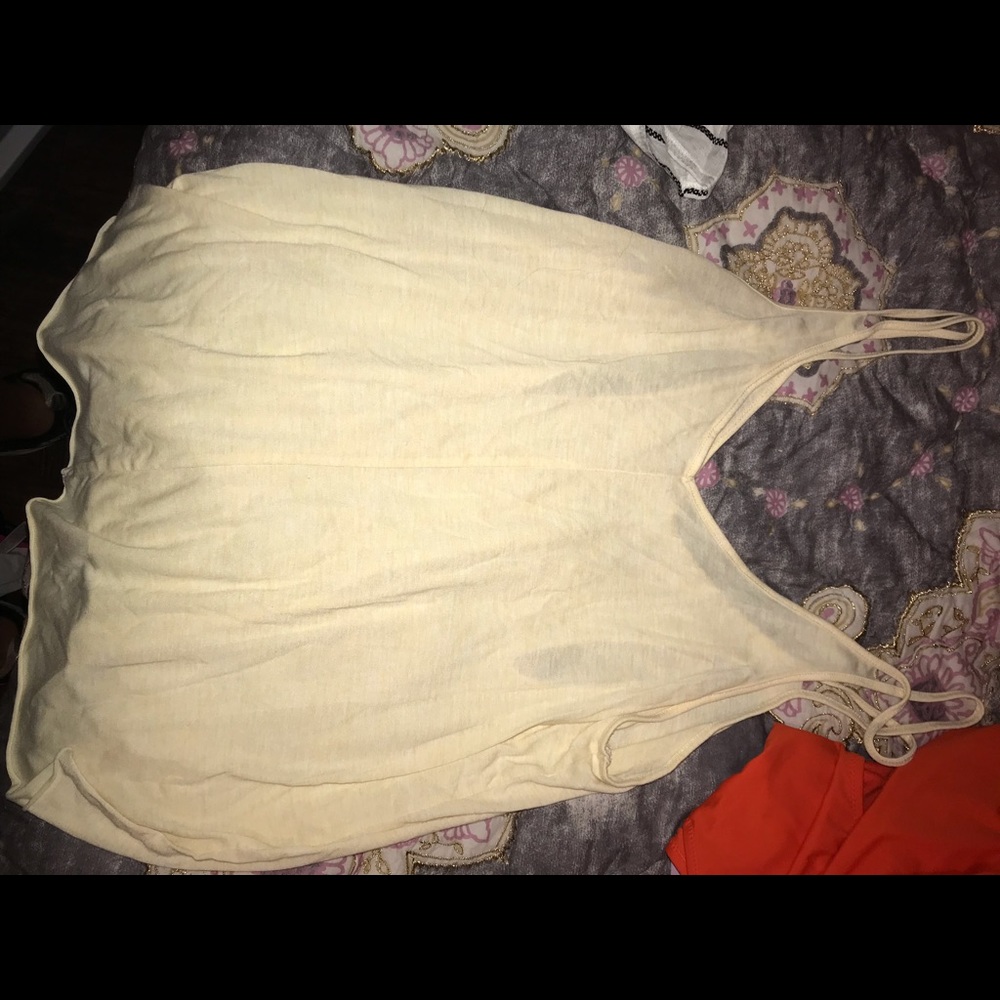 Yellow Alo yoga top